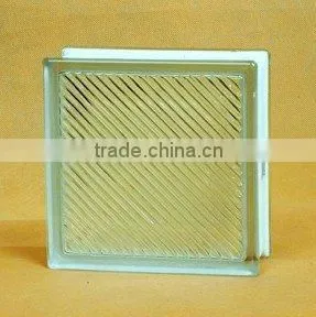 For house decorative beautiful blue glass brick