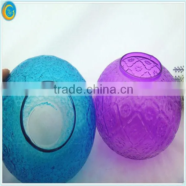 handmade glassware for candle