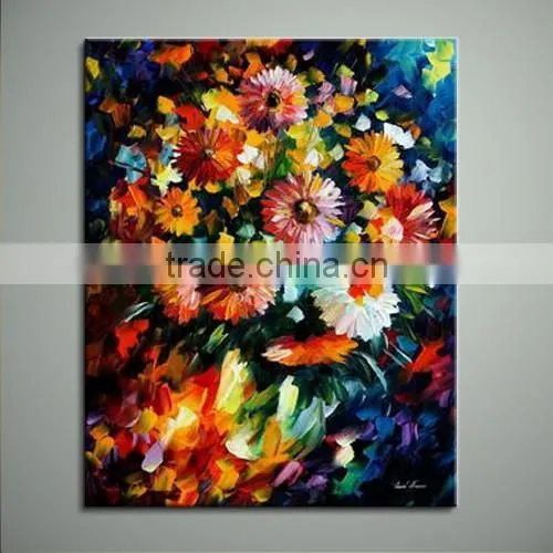100%handmade beautiful knife oil painting high quality with good price