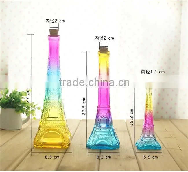 crackle glass vase ases modern romantic wedding decorators