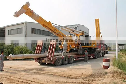 CE certificate hydraulic piling rotary rig