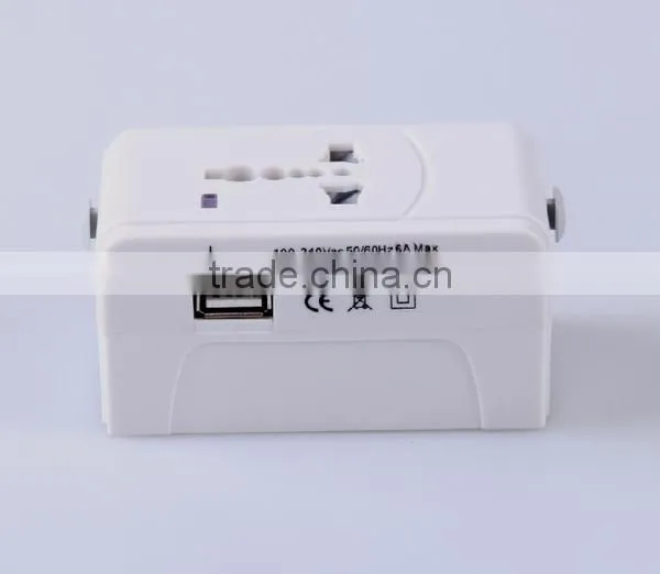 Designer hotsell ac universal travel usb jack adapter
