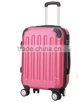 leisure trolley luggage bag carry on luggage/airport luggage travel suitcase lady trolley supplier