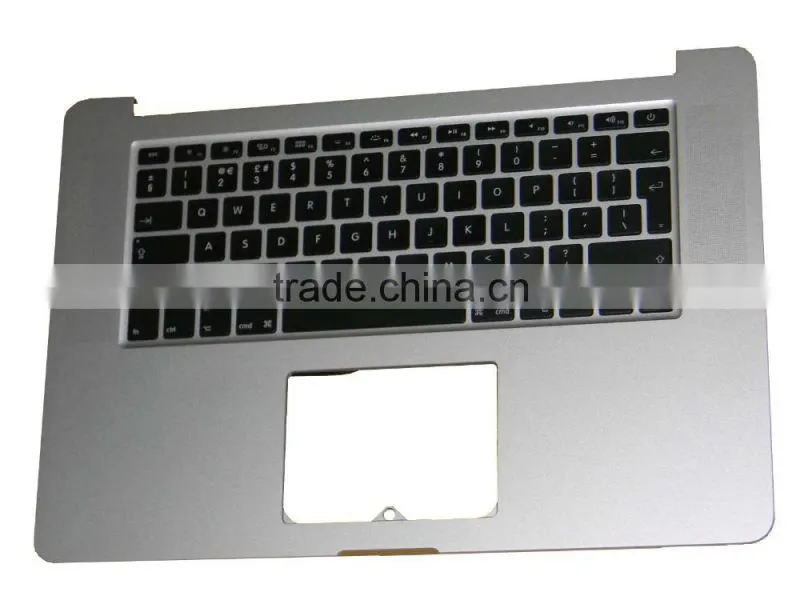 Top case with keyboard 2013 UK layout For Apple MacBook Pro Retina A1398