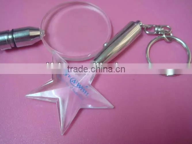 2016 led plastic key chain,flashlight led keychain , led key chain for Christmas gifts