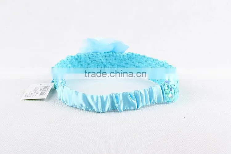 INS Baby Girl Sequins Headband Kids Flower Hairband For Lovely Girls
