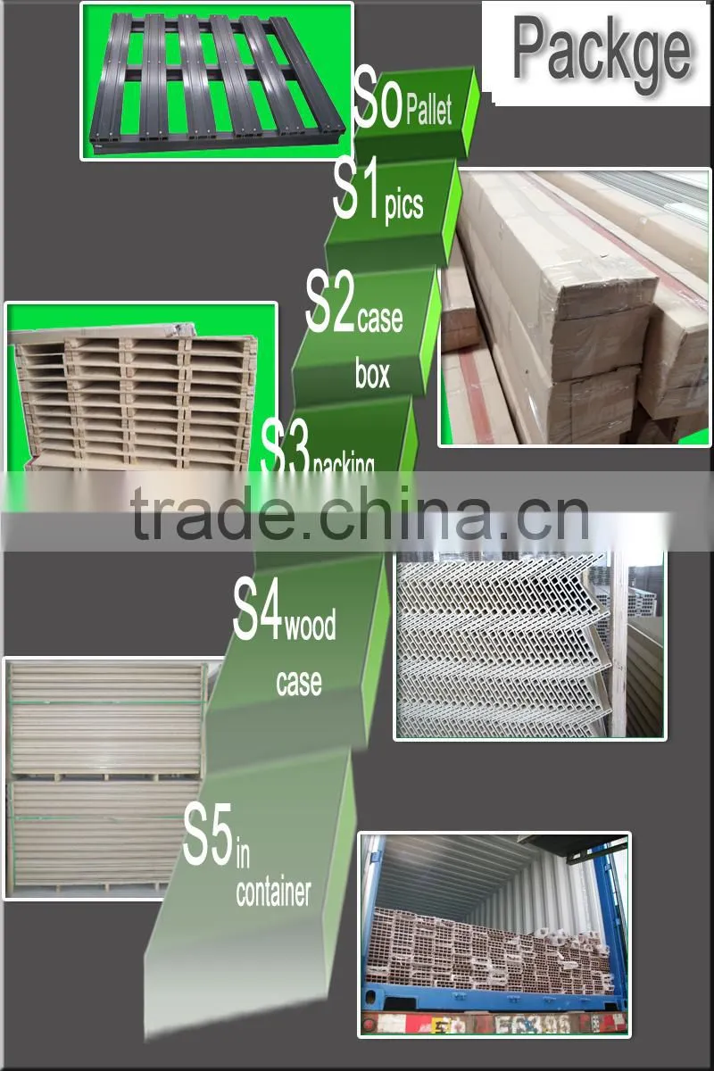 ps solid foam profile decking CE&SGS,anti-aging
