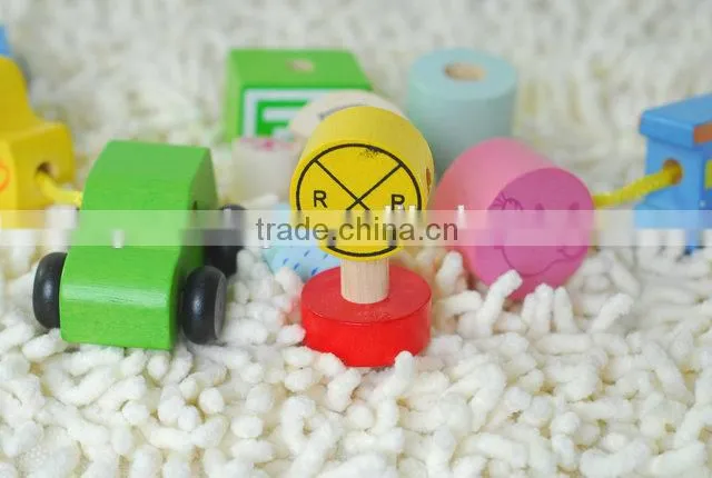 wooden string beads toy toys for kid educational