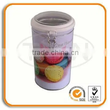 custom airtight tin coffee cans