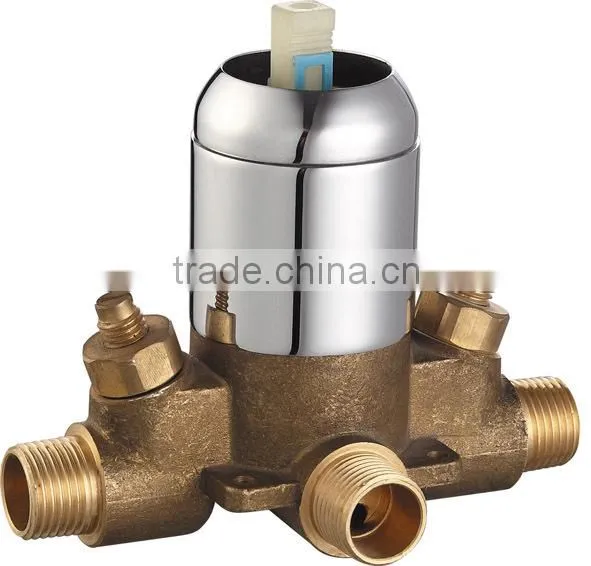 Pressure balancing diverter valve for bath & shower , brass shower valve