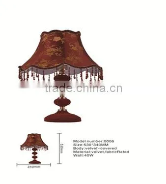 50cm height cheap table lamp&home decorative table lamp made in china