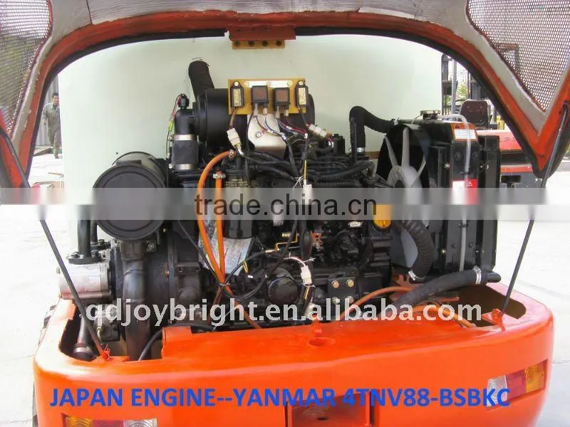 1ton mini loader with cabin load hydraulic,Japan YANMAR engine 34hp,hydraulic drive system,CE prove