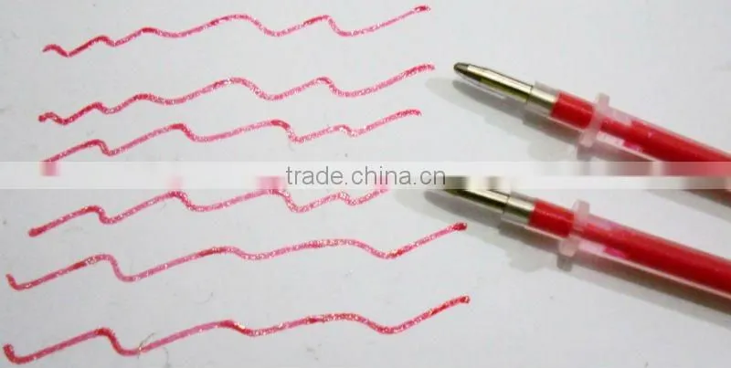 Zhejiang cartoon design 16 colors scented glitter pen