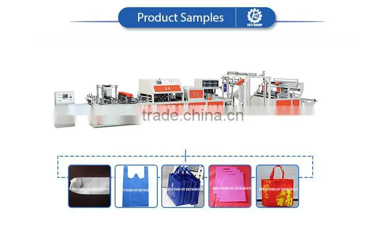 High Quality Carry Shopping Non woven bag making machine price