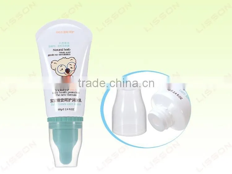 D40mm Baby Skin Care Cream Container with New Design Nipple Head