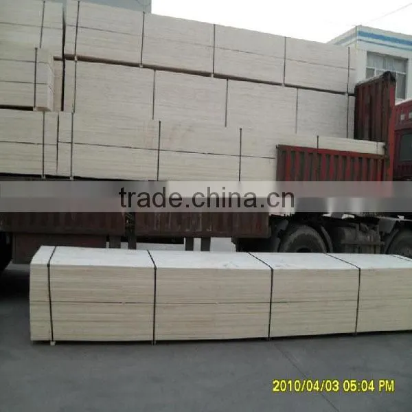 lvl construction beam and pine lumber