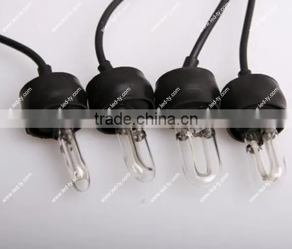 4 LED Decorative Flash Strobe Light Bulbs Flashing Lamp Car Headlight