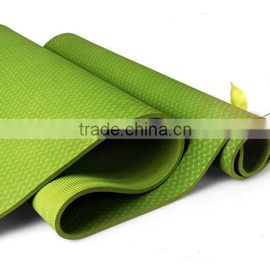 TPE yoga mat customer design home workout gym