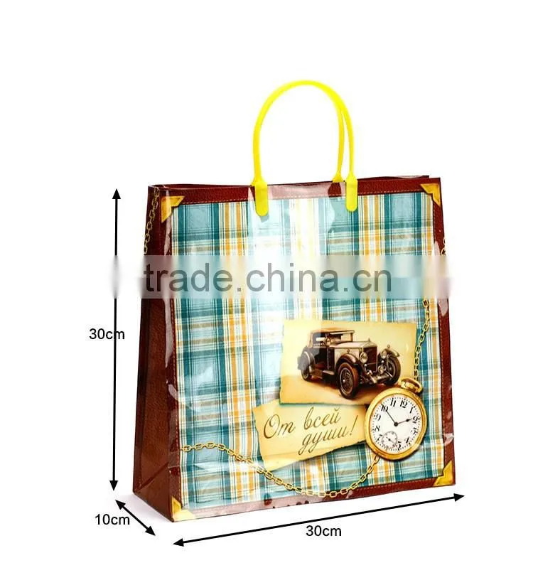 Factory directly gift bag Christmas gift PE bag for gift