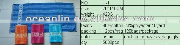 2013 new cheap bath towels in stock