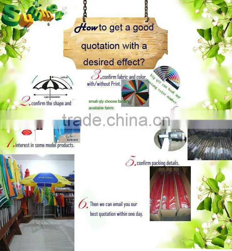 Umbrella with Black U Wood Handle promotion umbrella