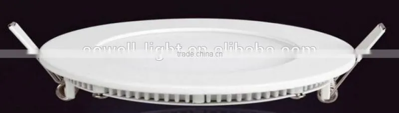 85-265V 3W 2835SMD 99mm Plastic+Aluminum Pink color Recessed LED Panel lights