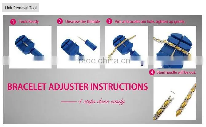 Factory womens titanium magnet bracelet