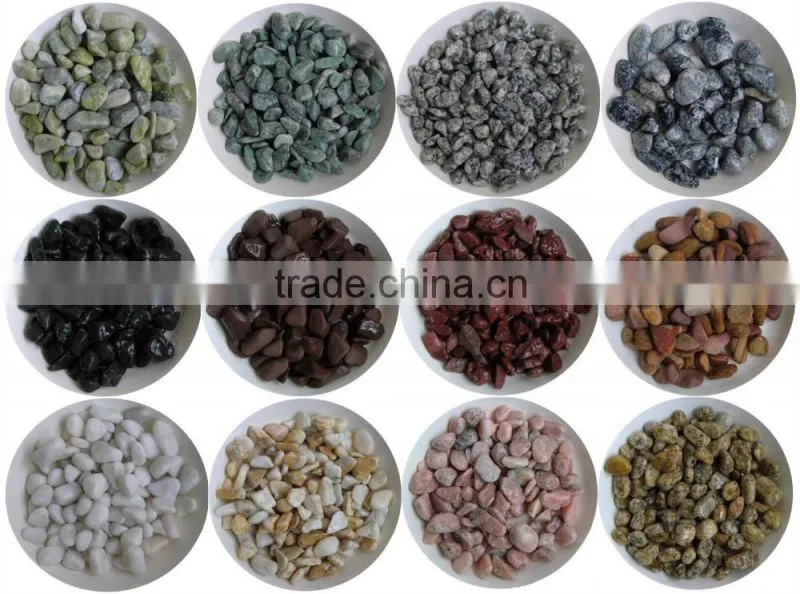 China Big Production Ability Cheap Garden Pebble Pave Stone