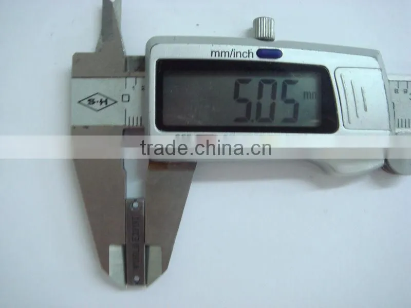 2014 hot sale strong metal alloy 2 holes rectangle engraved puller