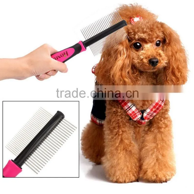 Homdox 4pcs/Dog Grooming Kit-Best Combing,Nail trimming,and Brush cleaning from pet toes.Home Supplies Tool Set for pet AM003212