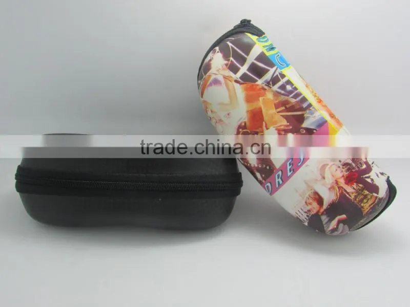 2016 hot sale high quality zipper eva eyeglasses glasses case