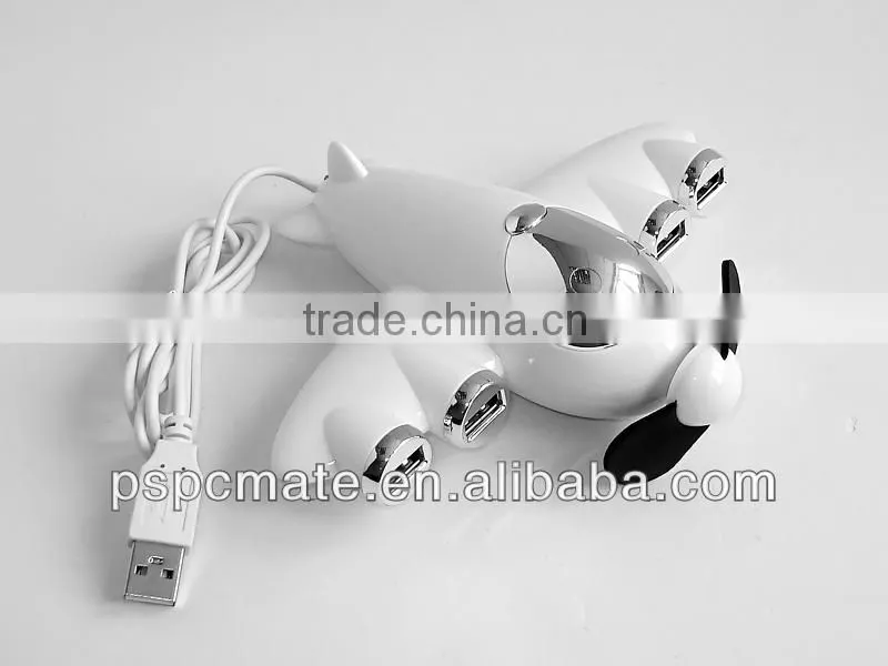 airplane 2.0 high speed 4 port usb hub