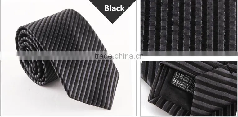 fashion design mens necktie blue stripe school uniform tie