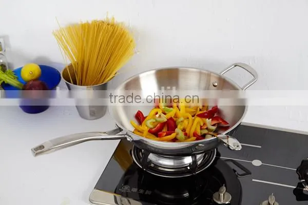 Charms Tri-ply divided frying pan