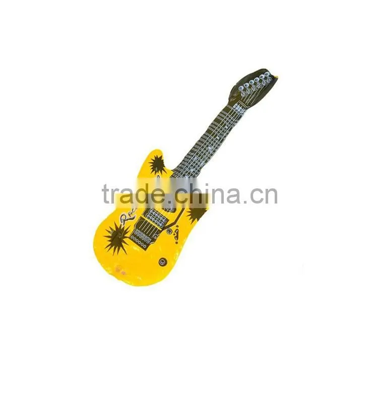 Customized Available Eco-friendly PVC Inflatable guitar,Inflatable