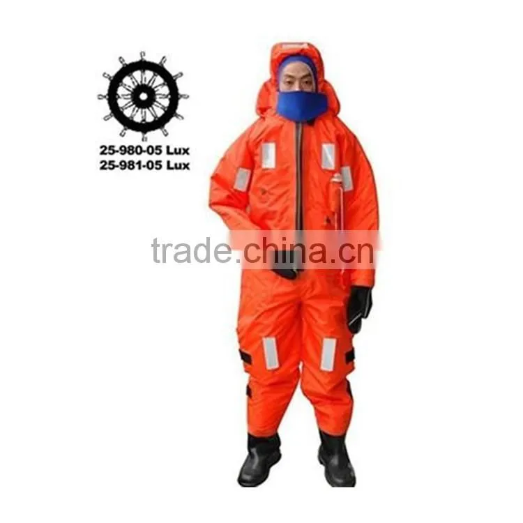 solas immersion suit/immersion suit/thermal insulation immersion suit