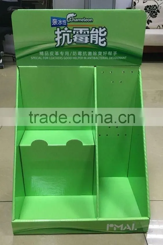 home accessories cardboard PDQ counter top display