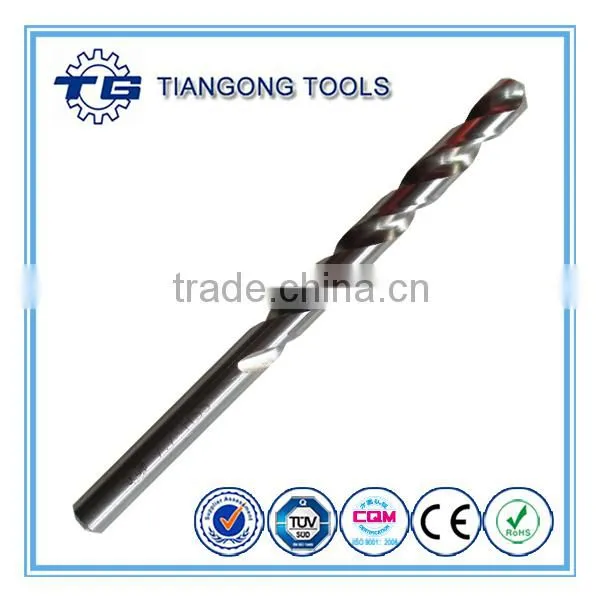 DIN338 bright finish HSS M2 fully ground drill bits for metal