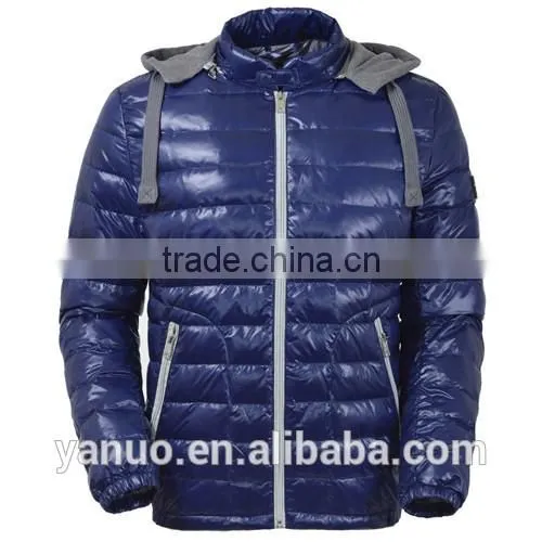 215-2016 New trendy man's softshell jacket,ultralight down jackets