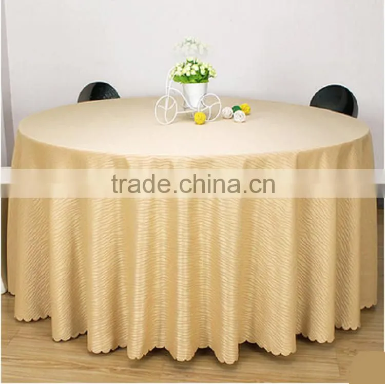 2015 Cheap PVC Wedding Table Cloth for Hotel