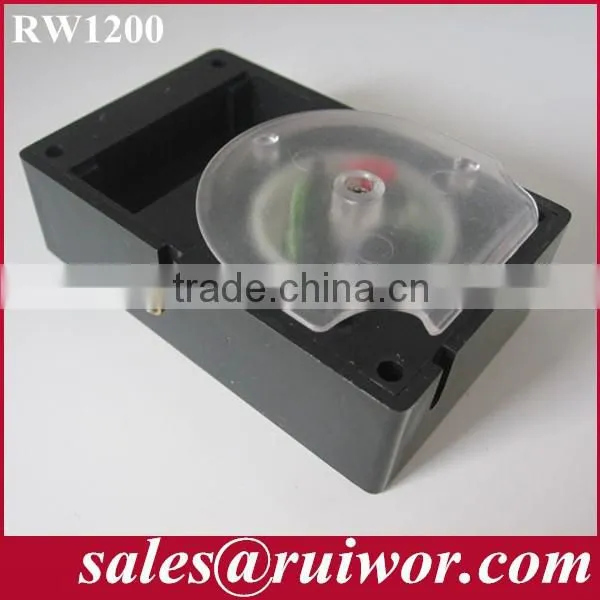 Cuboid Alarming Retractable anti theft scroll install by 3M sticker for security solutions