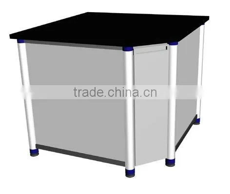 LAB CORNER TABLE manufacture with standard size 3000*1500*750mm