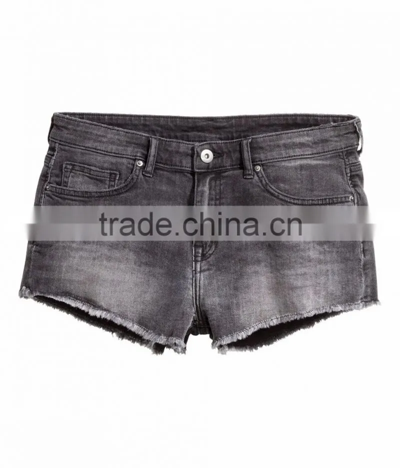 Wholesale Cheap Price Sexy Low-Rise Short Denim Shorts For Women