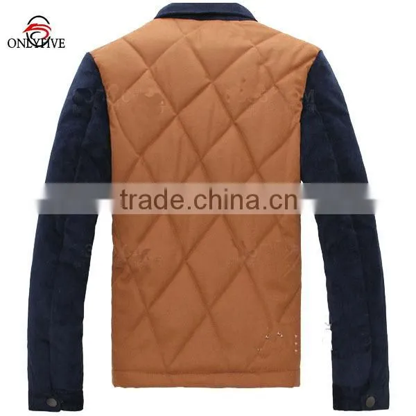 men's casual cotton varsity jackets