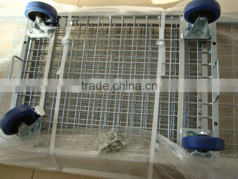 4-sides Foldable Mesh Steel Roll Container
