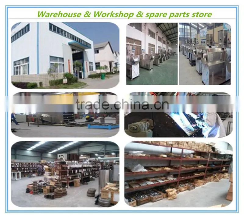 New style Textured soya protein meat extruder/Soya nugget food Machine at factory price