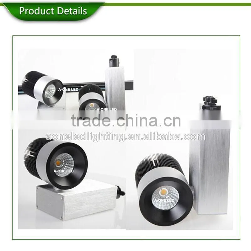 wholesale 15W/18W sharp cob led track light&3line connector led track light
