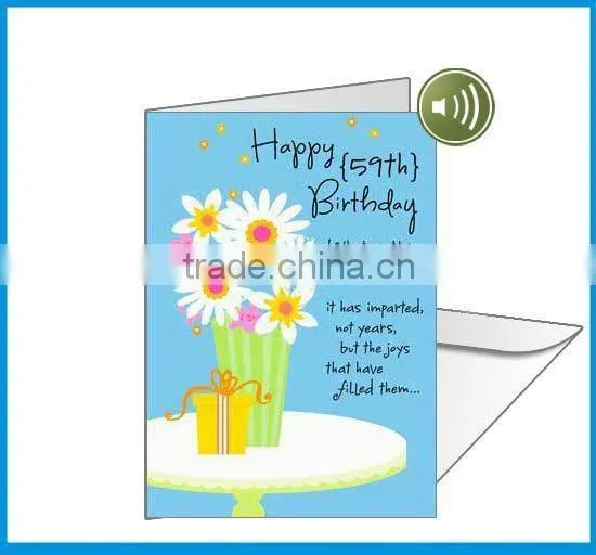 Music handmade greeting cards