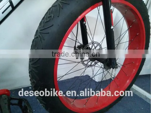 26*4.0 fat tyre snow bicycle fat bike made in china