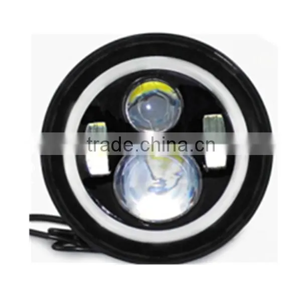 LED 7 INCH Harley Headlight 7" round led headlight for car and motorcycle